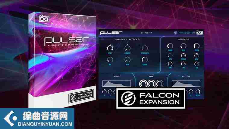 未来派电子音色 – UVI Pulsar v1.0.1 for Falcon-DECiBEL