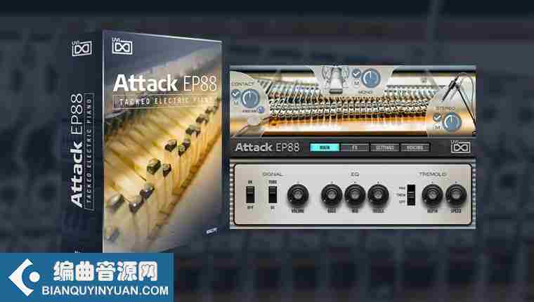 大克电钢琴 – UVI Soundbank Attack EP88 v1.1.3 for Falcon