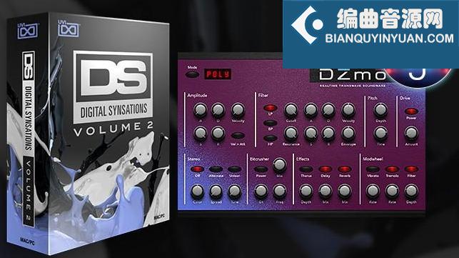 复古合成器 UVI Soundbank Digital Synsations Vol 2 v1.0.2 for Falcon
