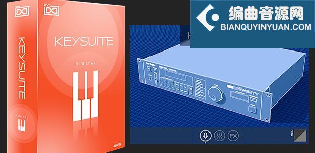 电钢音源 UVI Soundbank Key Suite Digital v1.1.1 for Falcon