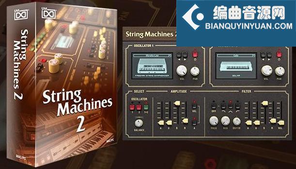 弦乐合成器 UVI Soundbank String Machines 2 v1.0.5 for Falcon