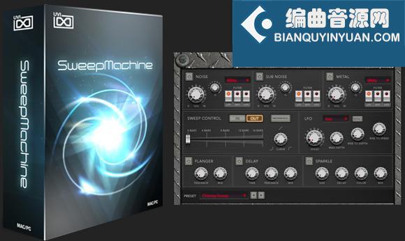 噪声和扫描设计器 UVI Falcon Soundbank SweepMachine v1.0