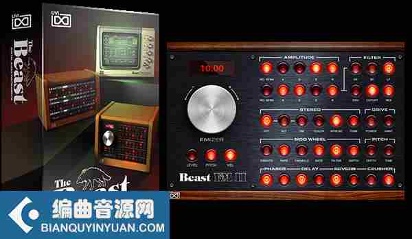 70年代复古鼓机（声音库）UVI Soundbank The Beast v1.6.2 for Falcon-DECiBEL