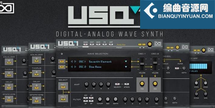 特殊键盘 UVI Soundbank USQ-1 v1.0.1 for Falcon
