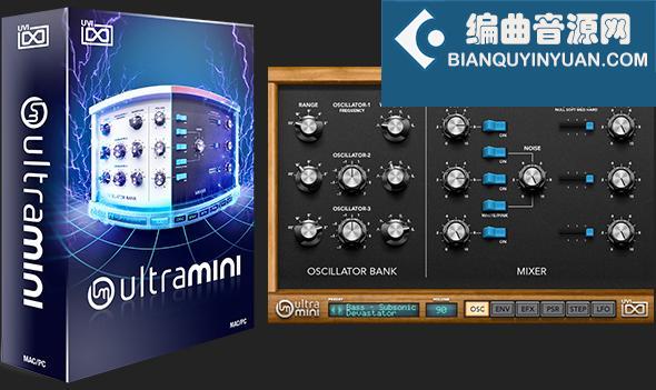 模拟合成器 UVI Soundbank UltraMini v1.6.3 for Falcon