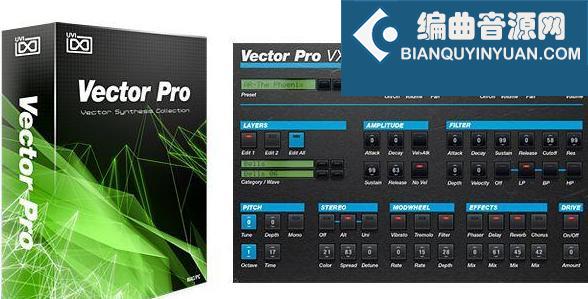 矢量合成音色 UVI Soundbank Vector Pro v1.4.3 for Falcon