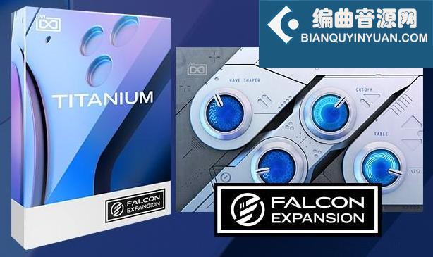 强大而激进的合成音色 UVI Falcon Titanium v1.0.0