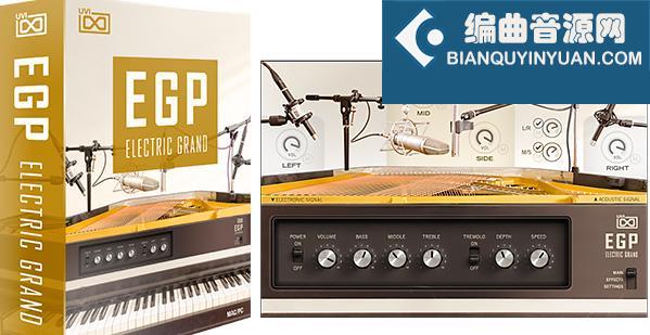 雅马哈电钢琴 UVI Soundbank EGP for Falcon
