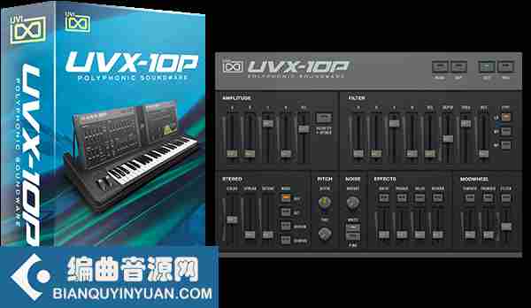 日本模拟合成器 – UVX-10P for UVI Falcon