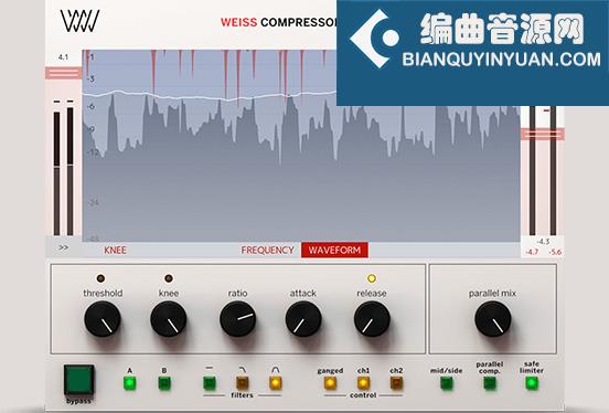 Softube Weiss Compressor Limiter v2.5.9 Win 压缩器/限制器