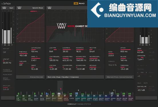 Softube Console 1 Weiss Gambit Series v2.5.9 Win 母带通道条插件
