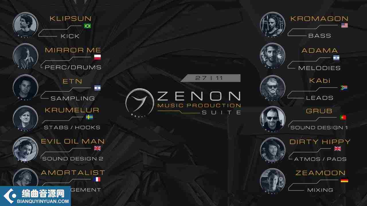 Zenon唱片音乐制作教程 – Zenon Records Music Production Suite TUTORiAL