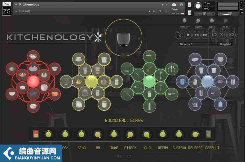 厨房打击乐 – Zero-G Kitchenology – Domestic Percussion Machine KONTAKT
