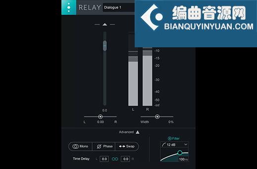 可视化混音台插件 iZotope Relay v1.4.0