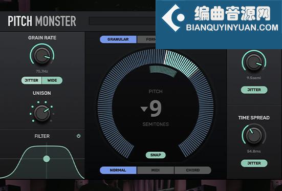 变声效果器 Devious Machines Pitch Monster v1.3.10