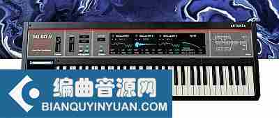 80年代经典CrossWave合成器 – Arturia SQ80 V v1.1.2 WiN MAC