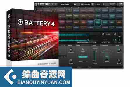 顶尖的鼓采样器 – Battery 4.2.0 WiN（含音色库Library v1.1.0）