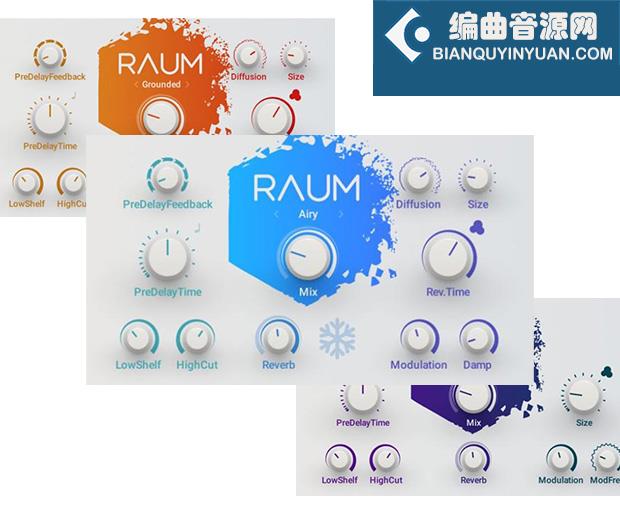 Native Instruments Raum v1.2.2 高保真创意混响 三件套