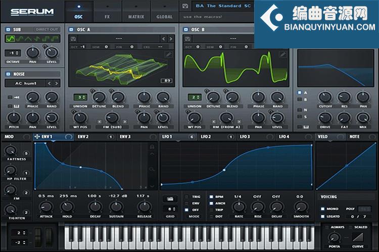 Xfer Serum v1.34b5 血清合成器 80套扩展