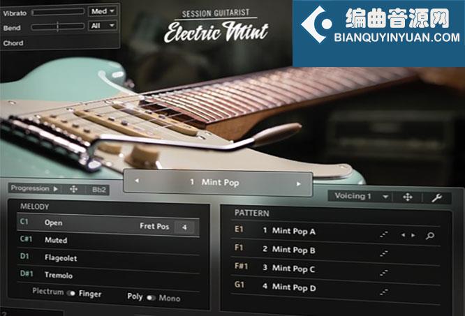 复古电吉他 Native Instruments Session Guitarist Electric Mint v1.1.0