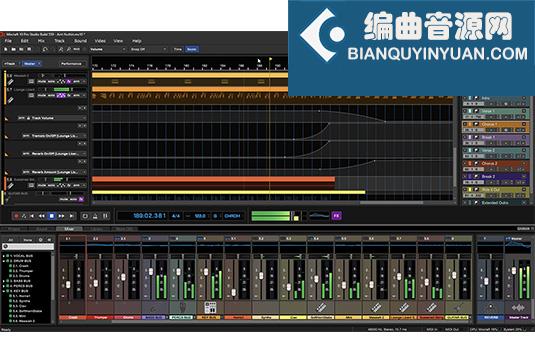 专业音频编辑软件 Acoustica Mixcraft Recording Studio v10.6 Win