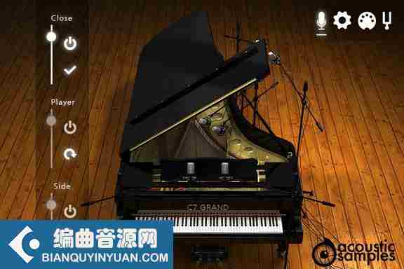 Yamaha C7 三角钢琴 – Acousticsamples C7 Grand for UVI Falcon