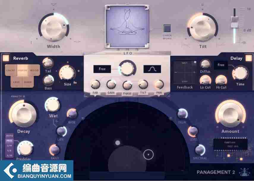 立体声空间感增强插件 – Auburn Sounds Panagement v2.4 FULL WIN LINUX OSX