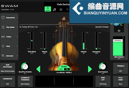 物理建模弦乐群奏 Audio Modeling SWAM String Sections v1.2.2