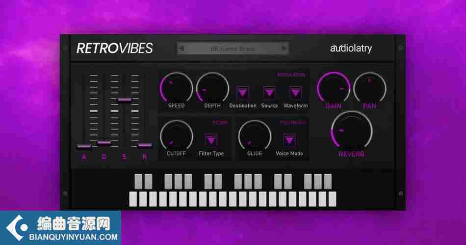 综合音源 – Audiolatry RetroVibes VST VST3 AU WiN MAC-DEUCES