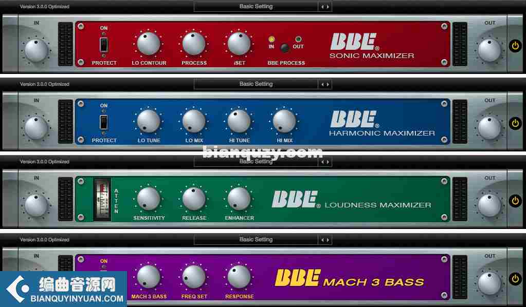 效果器 – BBE Sound Sonic Sweet 4.3.0 WiN / 4.0.1 MAC
