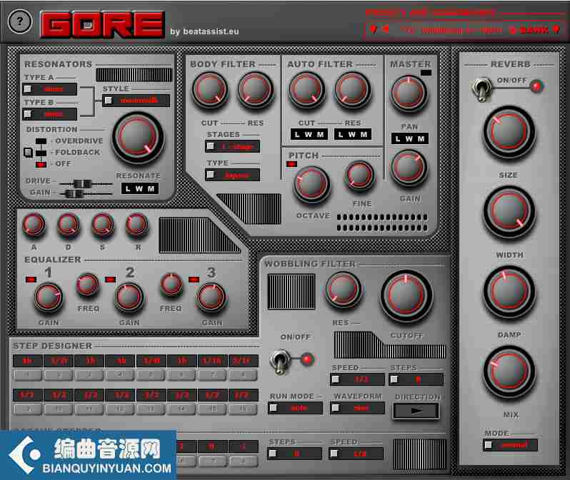 虚拟合成器设计 – Beatassist EU Gore v1.0 Incl Keygen WIN OSX