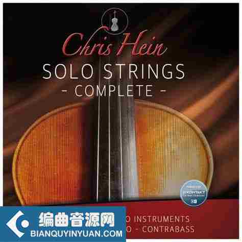 弦乐独奏音源 – Best Service Chris Hein Solo Strings Complete KONTAKT-R2R