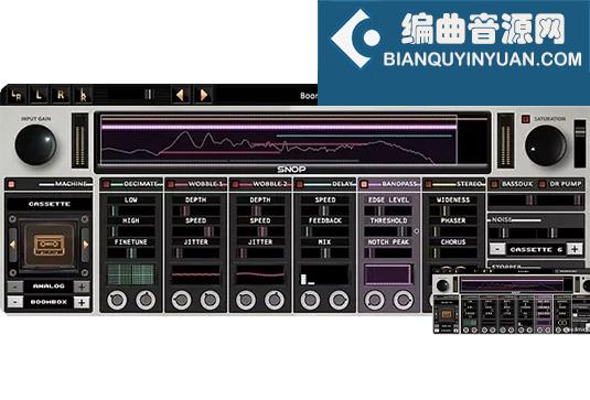 复古模拟效果器 Blezz Beats SNOP v1.0.9 MOCHA