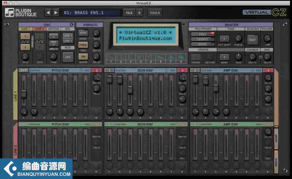 CZ合成器 – Plugin Boutique VirtualCZ v1.3.0 WiN/v1.1.1 MAC
