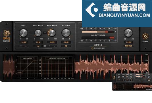 峰值限制器 Fuse Audio Labs OCELOT Clipper v1.0.0 BUBBiX Win