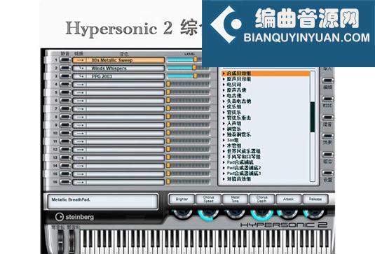 Steinberg Hypersonic 2 经典老款综合波表合成器