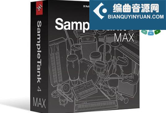 采样坦克4终极音色库 IK Multimedia SampleTank 4 MAX Library 175GB