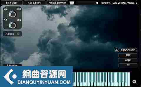 原声吉他 – Instruments by Lamprey Cloudburst Acoustic Kontakt