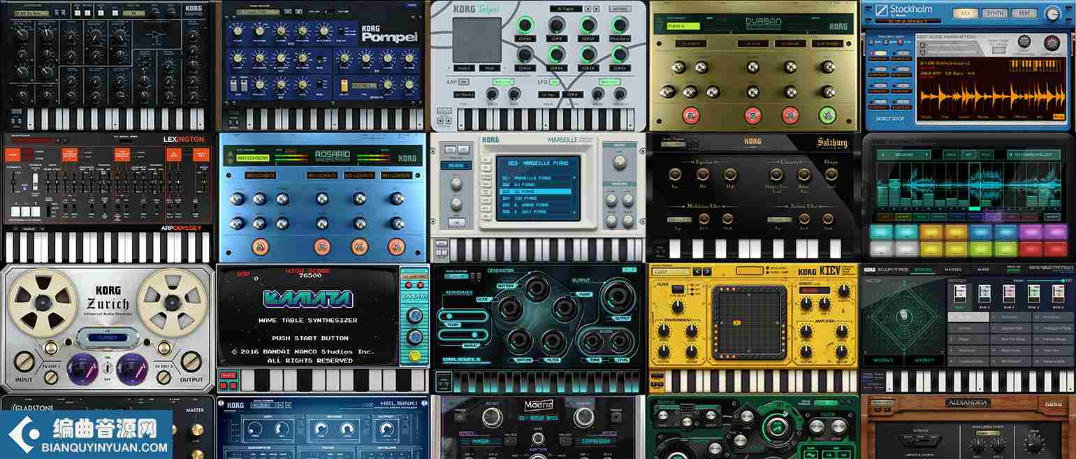 合成器套装 – KORG Gadget 2 v2.7.3 MacOSX Incl Patch-SunLover