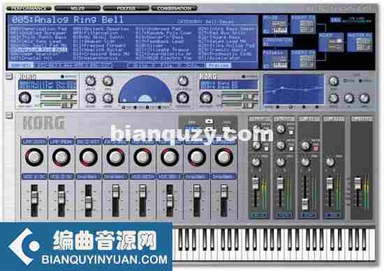 合成器 – KORG LegacyCell 1.6.0 WIN