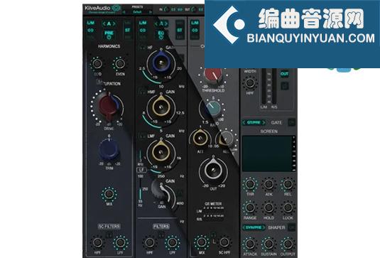 模拟调音台插件 Kiive Audio KStrip v1.0.0 BUBBiX