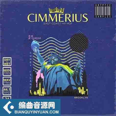 东海岸嘻哈采样包 – Kryptic Samples Cimmerius WAV MIDI-DECiBEL
