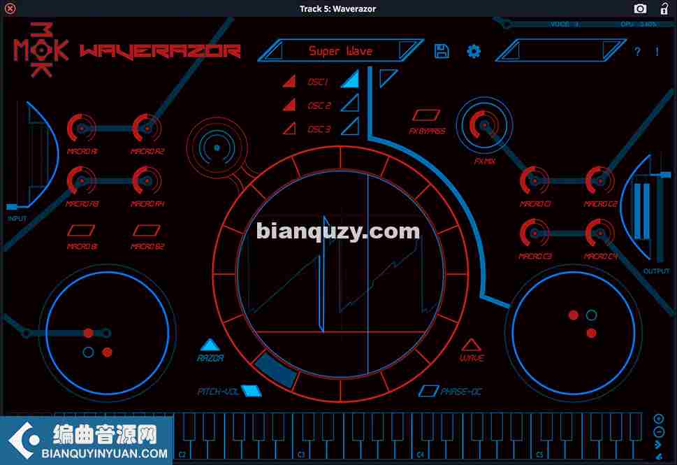黑暗未来派合成器 – Mok Waverazor v2.6.0 Incl Keygen WIN