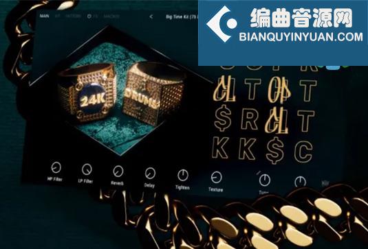 嘻哈鼓音源 Native Instruments 24K Drums