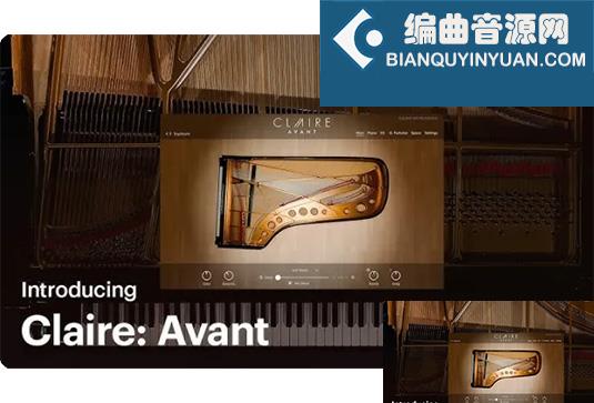 克莱尔三角钢琴音源 Native Instruments Claire Avant v1.0.1