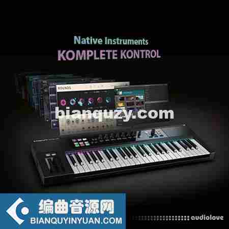 键盘音源交互管理软件 Native Instruments Komplete Kontrol v3.4.0 Win