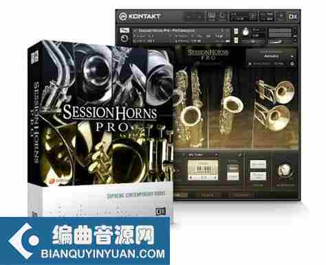 超现代铜管音源 – Session Horns Pro v1.4 KONTAKT 完整版
