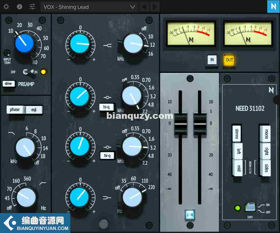 经典通道条 – NoiseAsh Need 31102 Console EQ v1.7.7 Incl Keygen WiN
