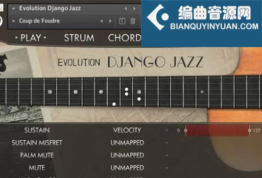 原声爵士吉他音源 Orange Tree Samples Evolution Django Jazz v1.2.5