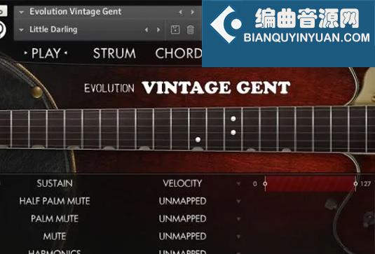 空心电吉他音色库 Orange Tree Samples Evolution Vintage Gent v1.2.5